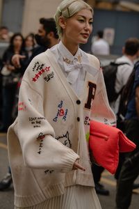 Milan Fashion Week SS22 Street Style