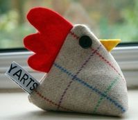 20+ Fabric Chicken Ideas & Free Patterns / Tutorials