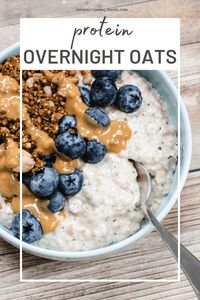 Protein Overnight Oats - Have Butter Will Travel