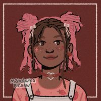 she/her (art/picrew by makowka)