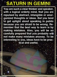 SATURN IN GEMINI Sign up here to see more: astroconnects.com #astrology #horoscope #zodiac #planets #planet #planetsinthesigns