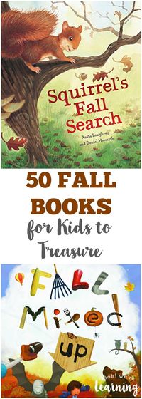 Get ready for autumn with these beautiful fall books for kids to treasure! Find a new family classic or two on this book list!