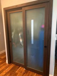 Planum Glass Sliding Closet Door