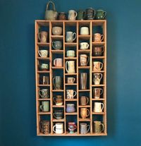 Building your own mug shelf on the cheap - RD Ceramics