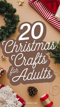 Unleash your creativity this Christmas with these enchanting crafts! From cozy decorations to thoughtful gifts, we've got something for every adult to enjoy. Check out our collection and make your holidays extra special!