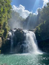 costa rica beach ocean jungle travel waterfall views mountains influenced mood board aesthetic flowers tropical central america beautiful earth sunset nauyaca falls