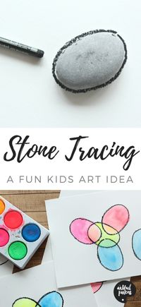 Stone Tracing Art for Kids | The Artful Parent | Bloglovin’