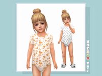 The Sims Resource - Toddler Onesie 28