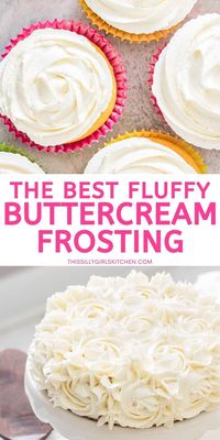 Light! Fluffy! Buttery! Our popular Vanilla Buttercream Frosting is a must-try! This creamy icing strikes the perfect balance between salty and sweet, making it the perfect topping for cupcakes, cakes, and sugar cookies. With only 5 staple ingredients it is super easy to put together too. So whether you're a beginner or a seasoned pro, you’ll love this frosting for all your piping, frosting, or filling needs! Follow our simple tips and tricks for the BEST vanilla buttercream icing EVER!