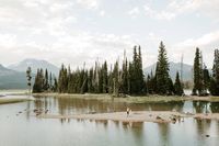 A fun summer night Sparks Lake Engagement Session