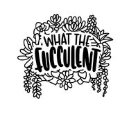 What the fucculent  - WINDOW DECAL/STICKER. Made with premium permanent vinyl this will add a personalized touch to your vehicle, boat, kayaks, windows, water bottles, and other smooth surface like a wall. Each decal comes with instructions for installation.   *IMPORTANT INFORMATION ABOUT SHIPPING* I only offer first class shipping to help keep the overall cost of the product down for you.  You will not get a tracking number however, I will be very transparent with you about when I mail it so that you know when to expect it. Offered in several colors: Aquarium (looks like turquoise) Black Bright Pink Chrome Green Light Blue Light Gray Metallic Gold Metallic Silver Mint Orange Purple Red Royal Blue White Yellow Size by width: 6 inches 7 inches 8 inches 9 inches 10 inches 11 inches 100% sati