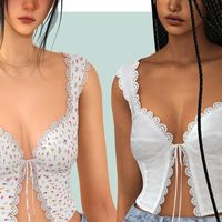 🌙Ellιeѕιмple on Instagram: "🪽 Lace Tank Top (early access)  DOWNLOAD HERE : https://www.elliesimple-sims.com/(link in bio)  #simstagram #thesims #ts4 #thesims4 #sims4 #simmer #simblr #sims #sims4cc #customcontent #sims4ccfinds #ts4cc #ts4ccfinds #thesims4cc #elliesimple"