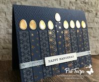 Ramblin' Stamper: Simple Hanukkah Card