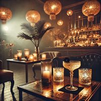 Transport your guests to the roaring 20s with our vintage speakeasy party setup! Featuring art deco furniture and elegant cocktail glasses, perfect for a 1920s-themed celebration. Drop your comment and share your speakeasy secrets! Click on yeeteshop.com to explore more.  #SpeakeasyParty #Roaring20s #ArtDeco #VintageVibes #EventPlanning #PartyVibes #AIImages #ArtificialIntelligence #photography #love #art #fashion #music #instagood #photooftheday #reels