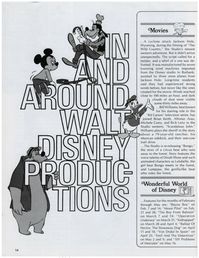 Disney News Magazine Spring 1971 : Walt Disney Productions : Free Download, Borrow, and Streaming : Internet Archive