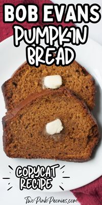 If you love the amazing pumpkin bread from Bob Evans, you will love this easy copycat recipe that you can make at home!!