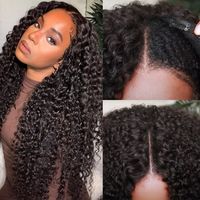 UNice Glueless Ready To Wear Beginner Friendly V Part Curly Wig No Leave Out | UNice.com