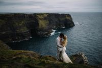 An intimate Cliffs of Moher wedding