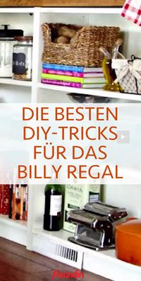 Kästen rein, dekorieren, fertig? Oh nein! Es gibt viele tolle Sachen, die Sie mit dem Billy Regal von Ikea anstellen können. Vorhang auf für die 5 besten Ideen