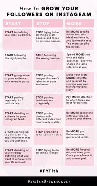 Are you a creative female entrepreneur, blogger or small business owner wondering how to grow your followers on Instagram? Here are a few easy tips and strategies of things you should start doing, stop doing and what you should do more of. Check out my account on Instagram and don't forget to follow me for more tips.