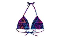 Dive into geometric elegance with our Triangular Prism Classic Bikini Top by Mila Beachwear. Featuring a sleek design inspired by triangular prisms, this bikini top offers a perfect balance of style and support for your beach adventures. Elevate your swimwear collection with this modern essential - shop nowOur bikinis are made from a quality material offering maximum comfort and color vibrancy. Get tanned in style as you lounge in the sun showing off your unique bikini top. Made from 90% Polyester 10% Spandex Bikini TOP only