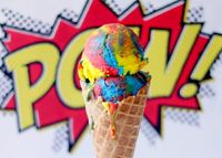 Make This No-Churn Superman Ice Cream and Feel Like a Superhero