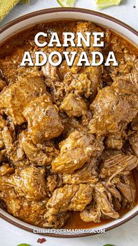 This carne adovada recipe is pure New Mexico in a bowl, with tender chunks of pork simmered in a rich and flavorful red chili gravy. Perfect for tacos and so much more! Carne Adovada in the house, my friends! Ever hear of carne adovada? If not, you're in for a flavor-blasting treat! Carne Adovada is straight out of New Mexico. The locals have been enjoying this amazing dish for years, and now you can too.