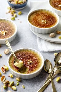 Pistachio Crème Brûlée Recipe