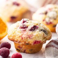 Cranberry Orange Muffins Easy & so moist! -Baking a Moment