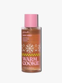 Warm Cookie BODY MIST Gingerbread Vanilla Icing Gumdrops + essential oils This doesn’t just smell like a cookie—it smells just like that oooh-ahh, magic moment the cookie comes out of the oven. Sugary, buttery, melty, with a touch of warming spice. Just what you dreamed of as a kid, and what you still crave now. 8.4 oz