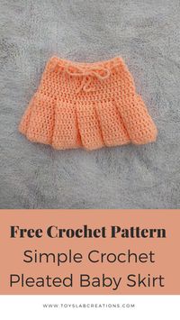 This crochet baby skirt is so beginner friendly and works up super easy. #crochetskirt #pleatedskirt #crochetpleats #crochetbabyskirt #crochetbabygirlgift #crochetforbeginners #crochetforbaby #crochetbabyshowergifts #crochetbabyshower #crochetforbabiesThis crochet baby skirt is so beginner friendly and works up super easy. #crochetskirt #pleatedskirt #crochetpleats #crochetbabyskirt #crochetbabygirlgift #crochetforbeginners #crochetforbaby #crochetbabyshowergifts #crochetbabyshower