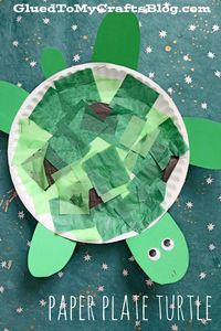 Paper Plate Turtle Craft Idea