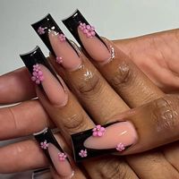 ‼️please message me on my nail instagram (@nailssbyriyah) after purchasing‼️  The set in the picture is a set that I am able to re-create!!   These custom acrylic press ons come in a kit with glue, nail file, buffer and a cuticle pusher! They are a quick alternative to permanent acrylics good for professions that don't allow acrylics, young girls, or even if you want to switch up your nails every week!  You will get a message for sizing no later than an hour after purchasing Shipping is within 1-3 days after I receive sizing. Handmade acrylic press on nails / very strong and durable! These designs are customizable, if you'd like a different length, shape, or color that is possible! Thank you for shopping with me 💗  #nails #acrylicpresson #acrylicnails #presson #nail