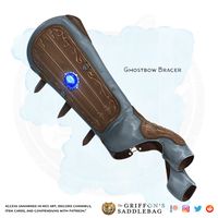 (1) {The Griffon's Saddlebag} Ghostbow Bracer | Wondrous item : TheGriffonsSaddlebag