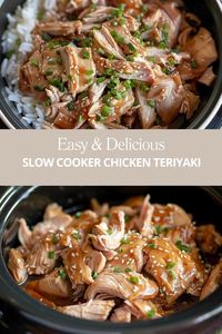 Slow Cooker Chicken Teriyaki