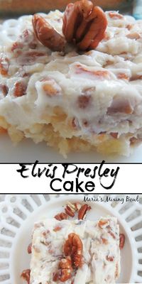 Elvis Presley Cake also know as Jailhouse Rock Cake is a family favorite. So simple and easy to make. Amazingly delicious!