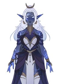 Birmit on X: "Sorry for flood, I just love how she turned out 💕 Twilight cleric moon elf https://t.co/vreI0u10q8" / X