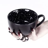 Midnight Coffee Large Porcelain Mug in Gift Box Cute Gothic - Etsy