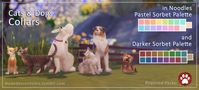 Maggie's Sims 4 Gallery - Cats & Dogs Collars Recoloured using Noodles...