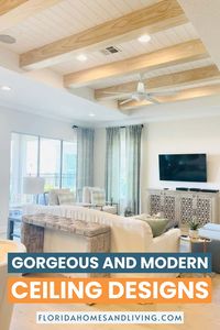 Transform your space with these 17 incredible ceiling design ideas that will take your breath away. From elegant coffered ceilings to modern exposed beams, discover the perfect inspiration for your dream home. Get ready to elevate your design game and create a statement-worthy space that will have everyone looking up in awe. Click through to explore these amazing ideas and bring your Pinterest boards to life!