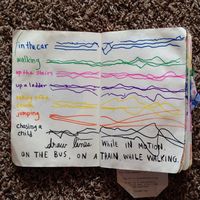 Wreck this Journal - draw lines while in motion