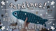 SPARKLE YARN n FANCY FISH | Artist Diary: Crochet With Me! Tiffany Weng