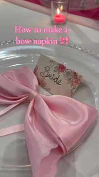 Learn how to fold napkins into elegant bows with this step-by-step tutorial. Perfect for adding a stylish touch to your dining table or special events!