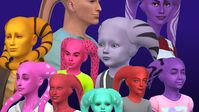 Sims 4 Twi'lek Lekku Pack | garrettel on Patreon