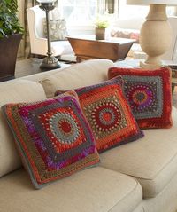 Circle in the Square Pillows