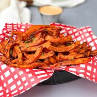 Easy Air Fryer Crispy Crunchy Sweet Potato Fries - Stay Snatched