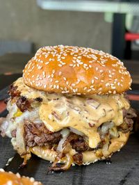 Smash Burgers with Baconnaise Sauce - Grill Nation - Recipes, Grills and Grilling Products