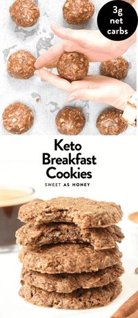 Keto Breakfast Cookies