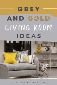 Don't miss our gold and grey interior design ideas and tips that will help you keep on-trend while also bringing warmth to your home