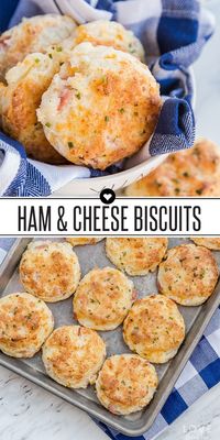 Ham and Cheese Biscuits Recipe